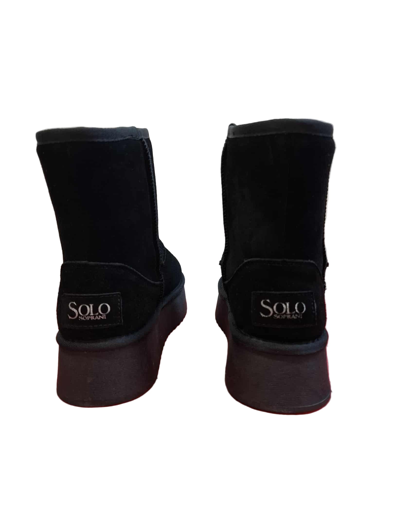 Ghete Tip UGG Solo Soprani Tir Platform 02 Black