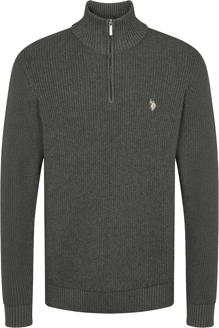 Pulover POLO ASSN Antracit Grey Melange 106008 UMDEKAN