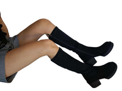 Cizme Piele Naturala Feeling 25-148-01