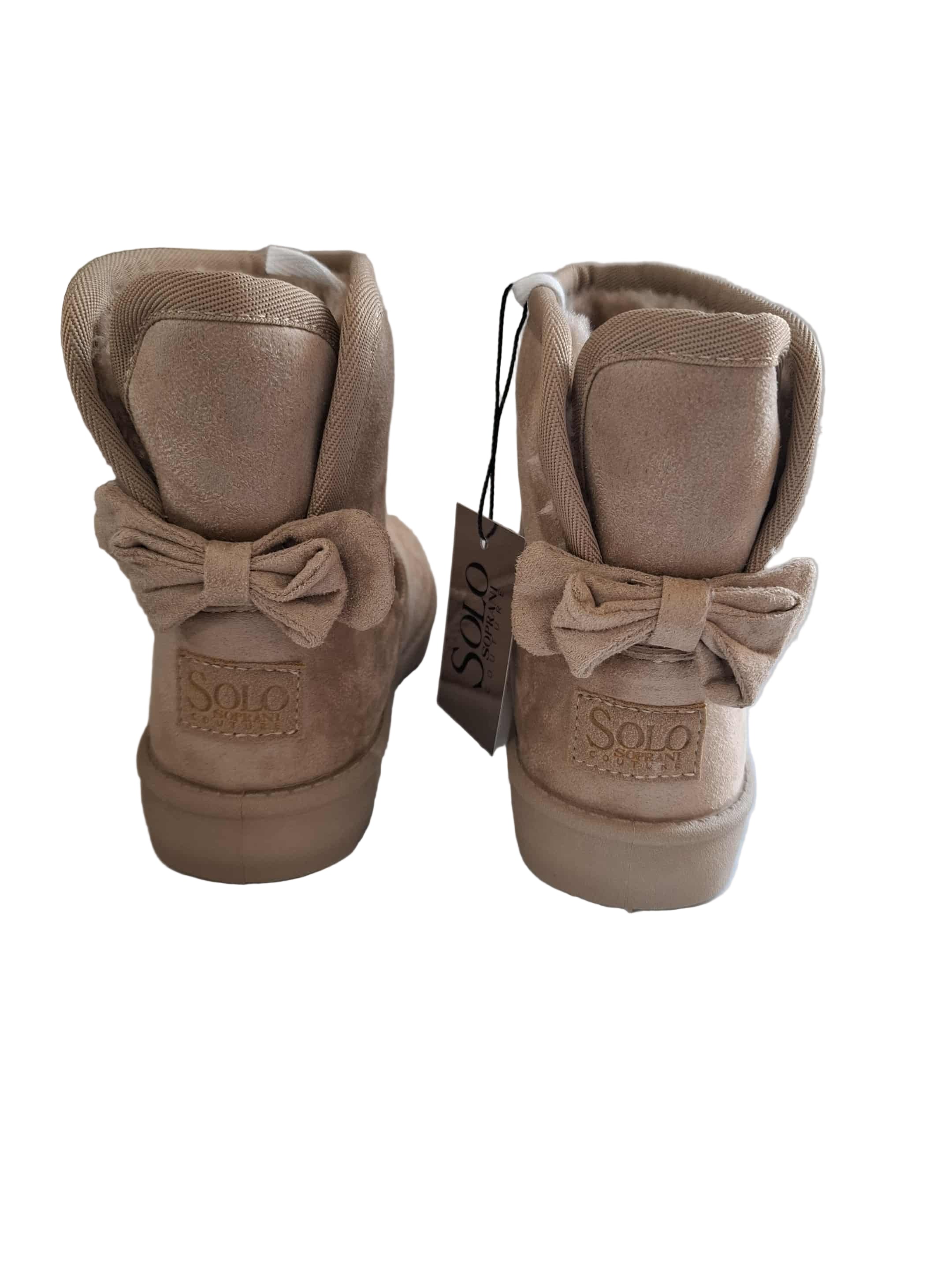 Ghete Solo Soprani Bow Girl 24 Cappucino