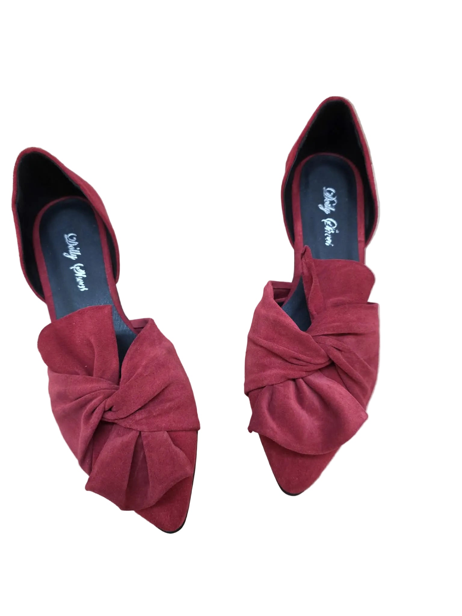 Balerini Piele Naturala Loreta Red