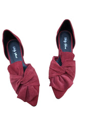 Balerini Piele Naturala Loreta Red