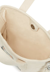 Geanta Ikon Shop Rhnstn S Natural - Karl Lagerfeld