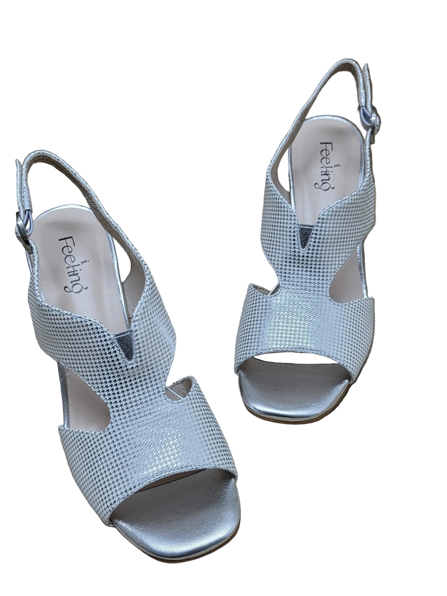Sandale Feeling Piele Naturala 26-548-02 Silver