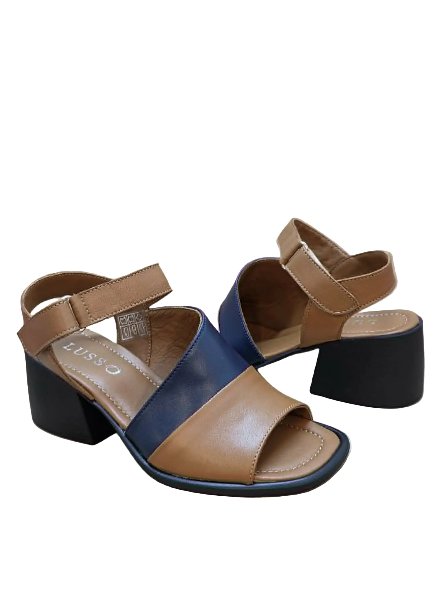 Sandale Piele Naturala Copra Havan Dark Blu