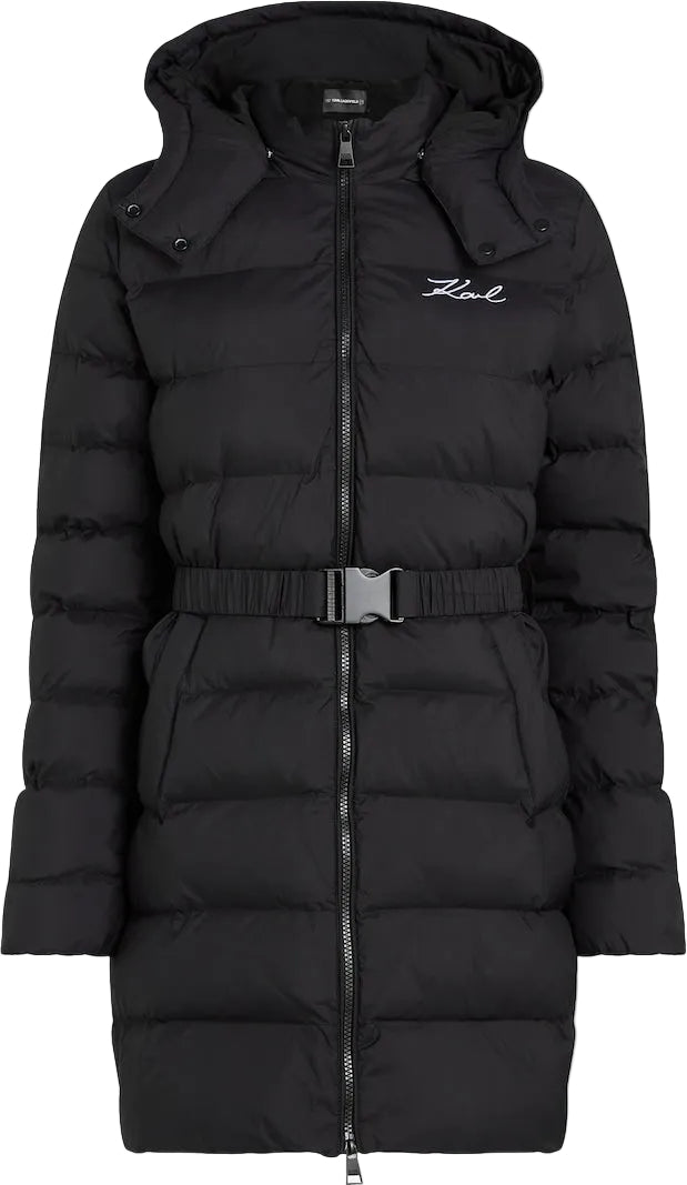 Geaca Lightweight Long Puffer - Karl Lagerfeld