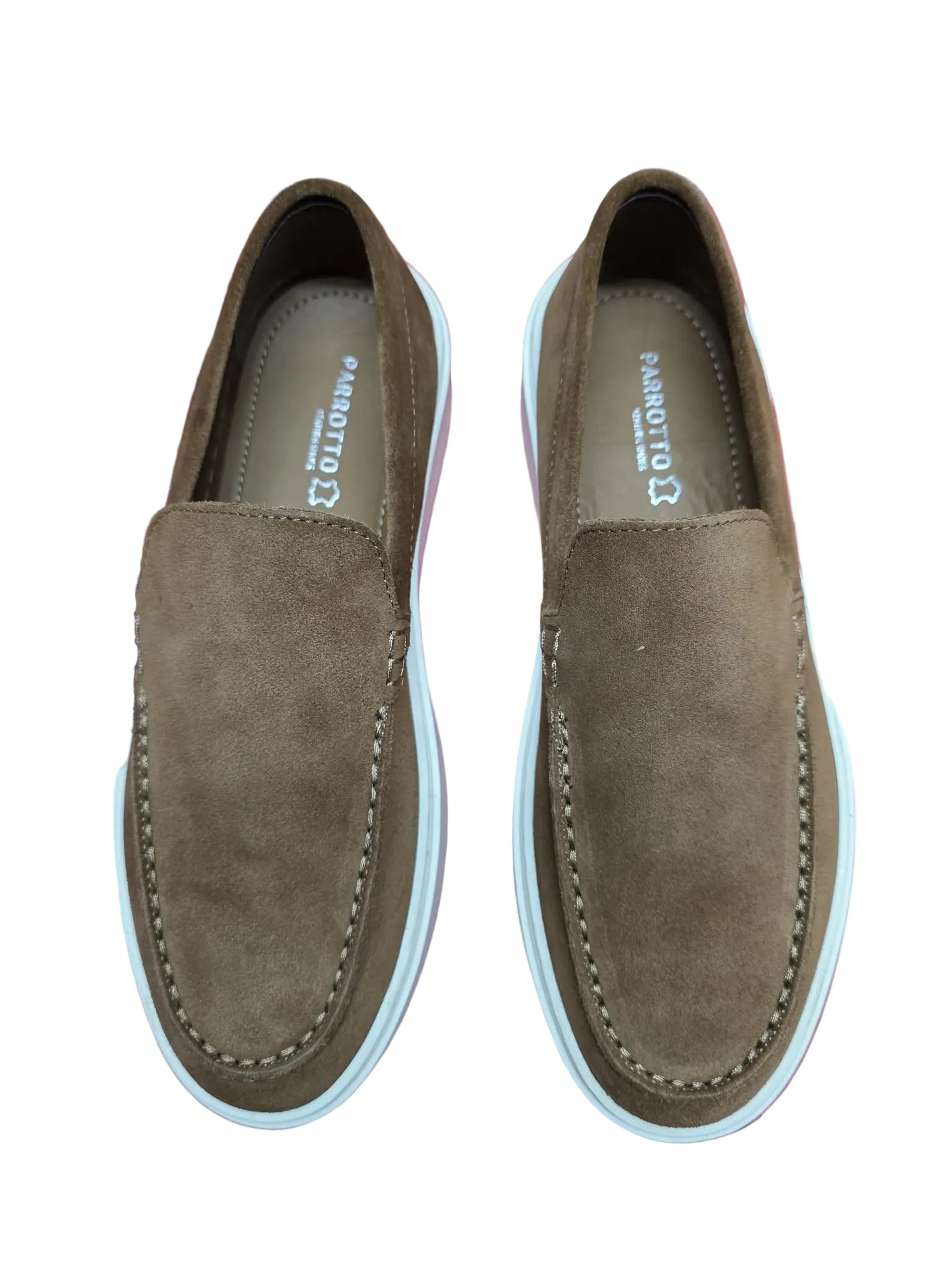 Loafers Fabio Camel Suede - Parrotto