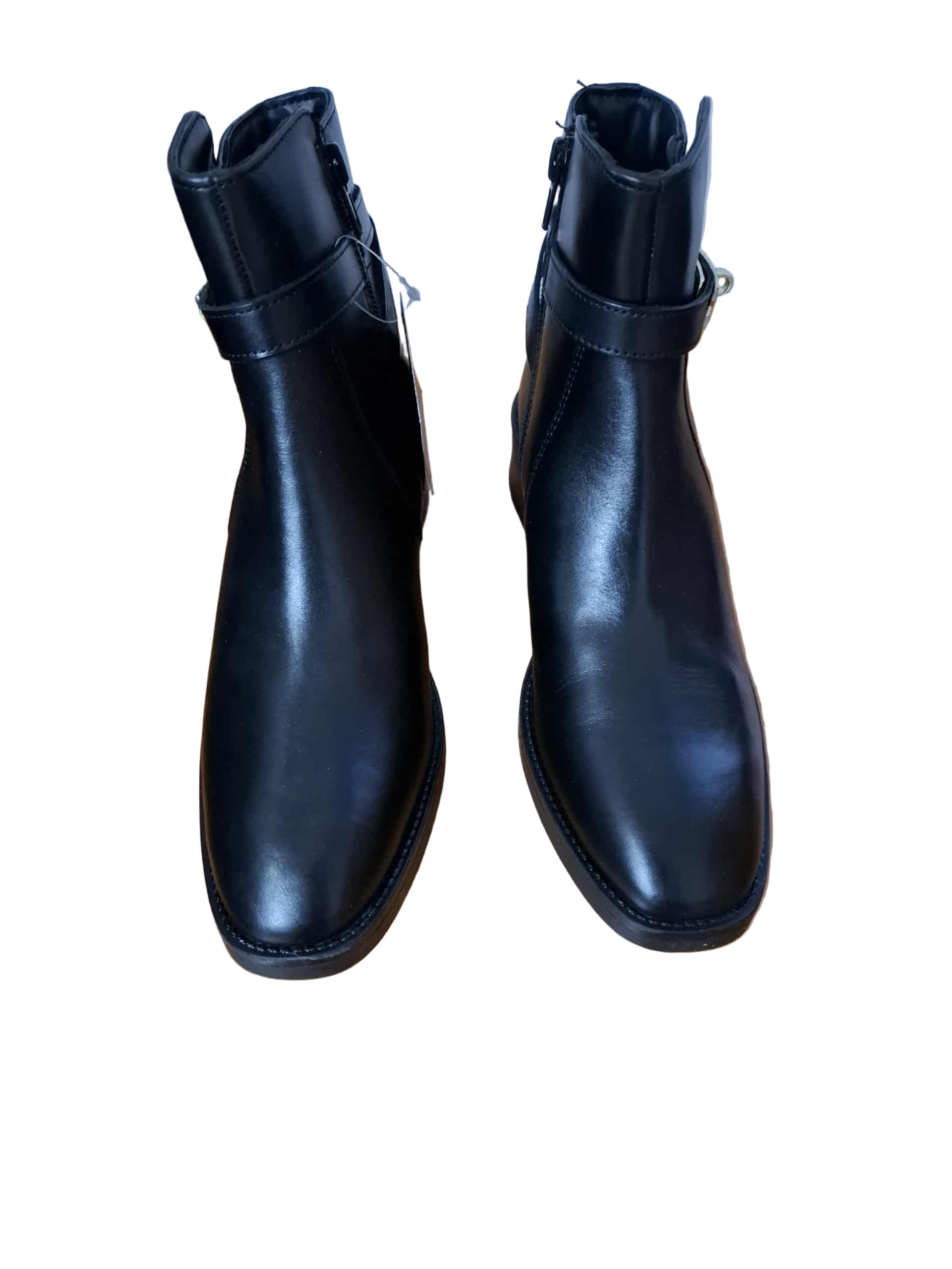 Ghete Piele Naturala Parrotto VB22-4207 Black
