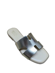 Papuci Piele Naturala Lux Vibe Auriu Bellini