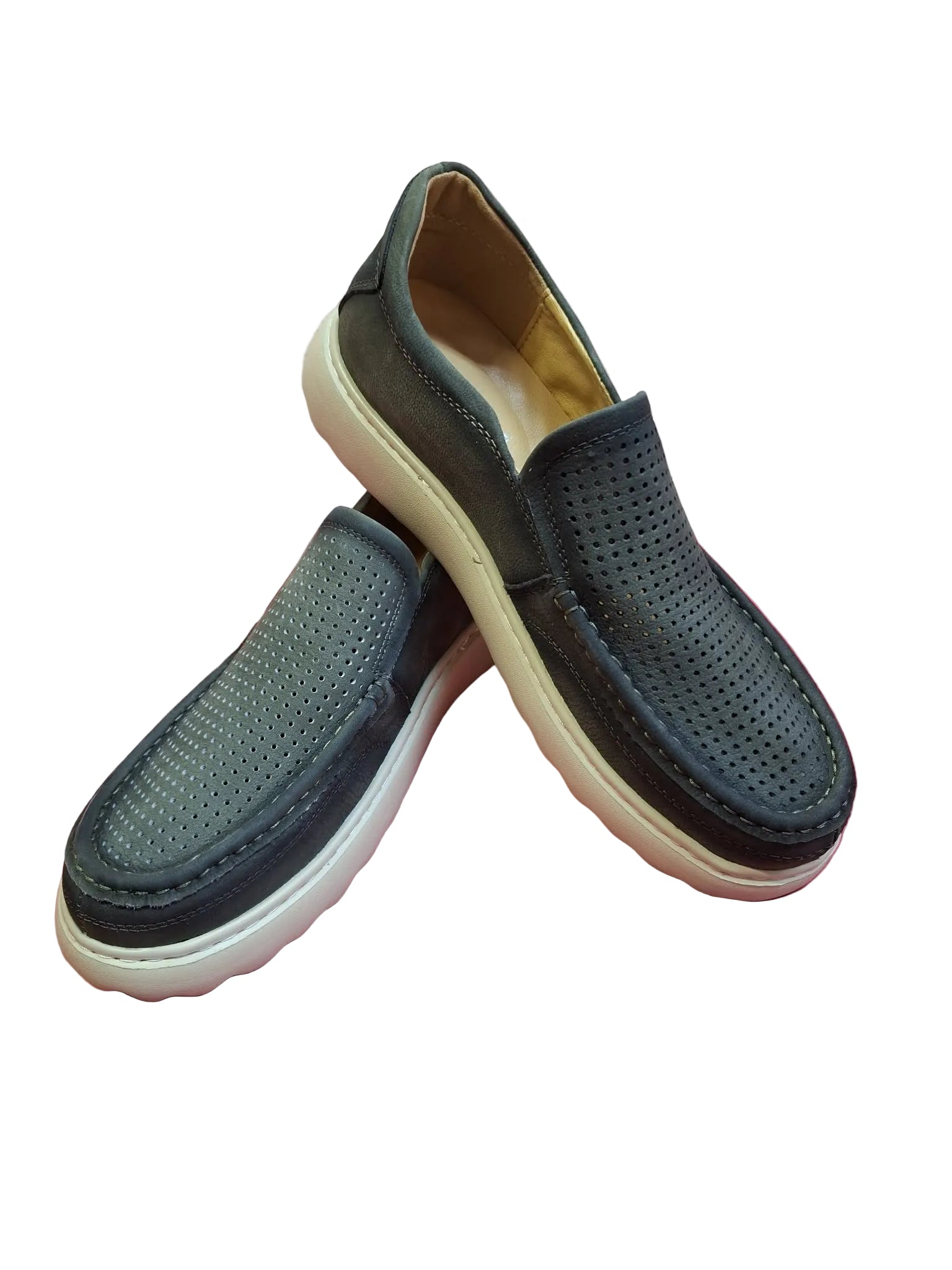 Pantofi Piele Naturala SM-1 Green Battisto Lascari
