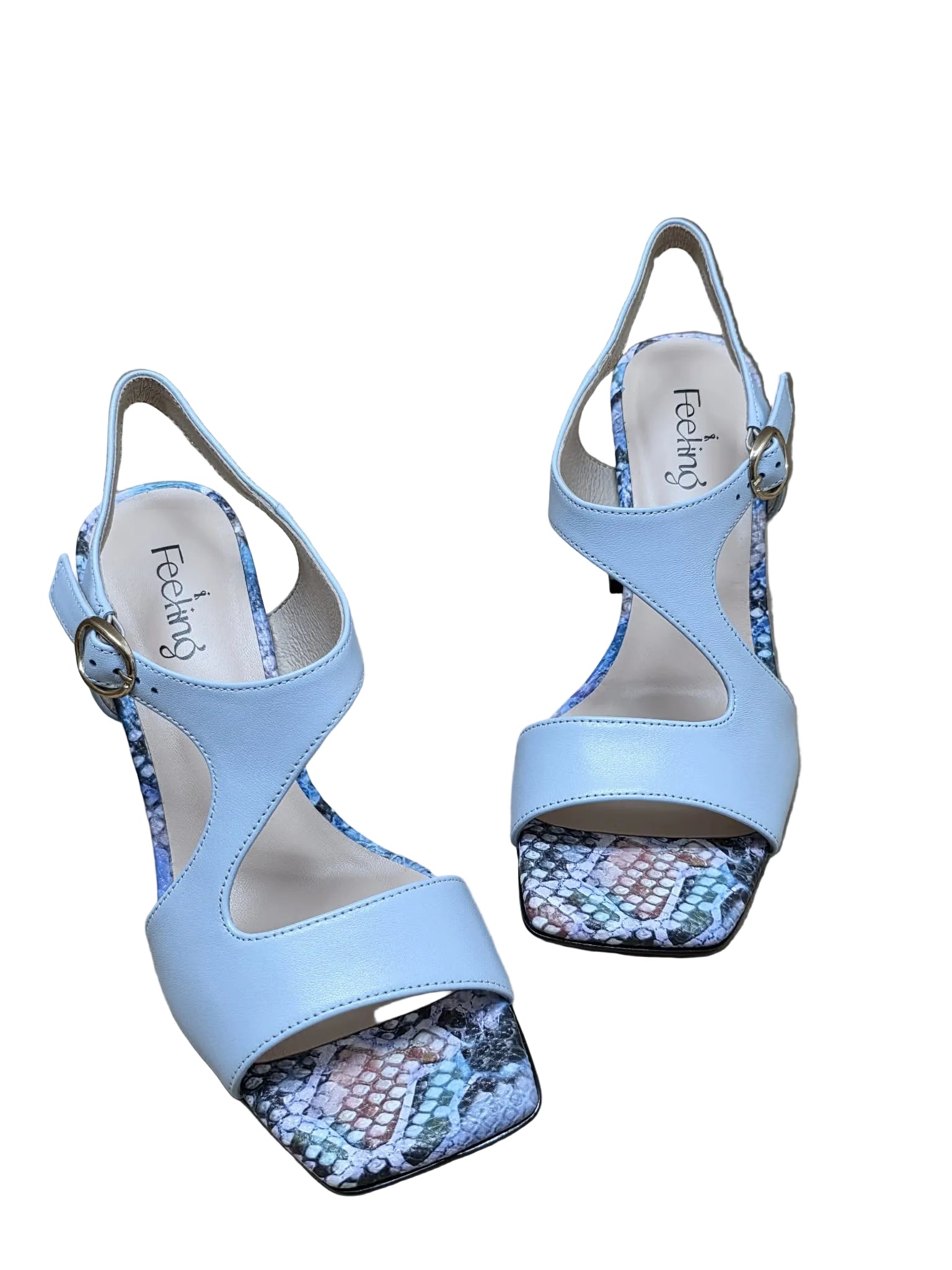 Sandale Feeling Piele Naturala 26-519-03 Blue