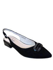 Pantofi Piele Naturala Feeling 26-531-02 Black