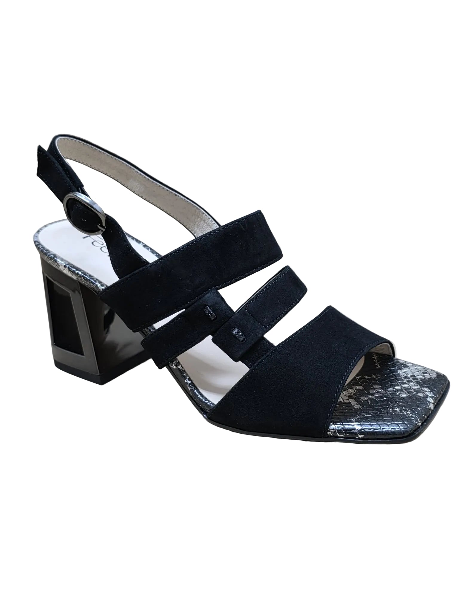 Sandale Feeling Piele Naturala 26-520-02 Black