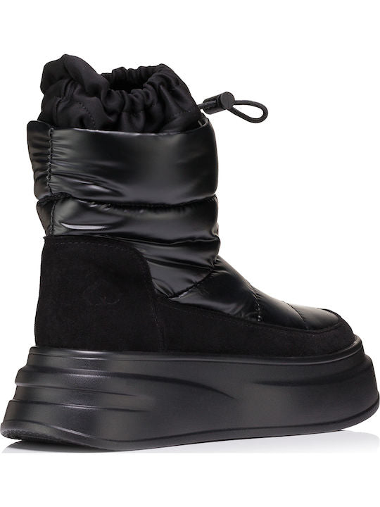 Ghete Snow Platinum Solo Soprani Couture Full Black