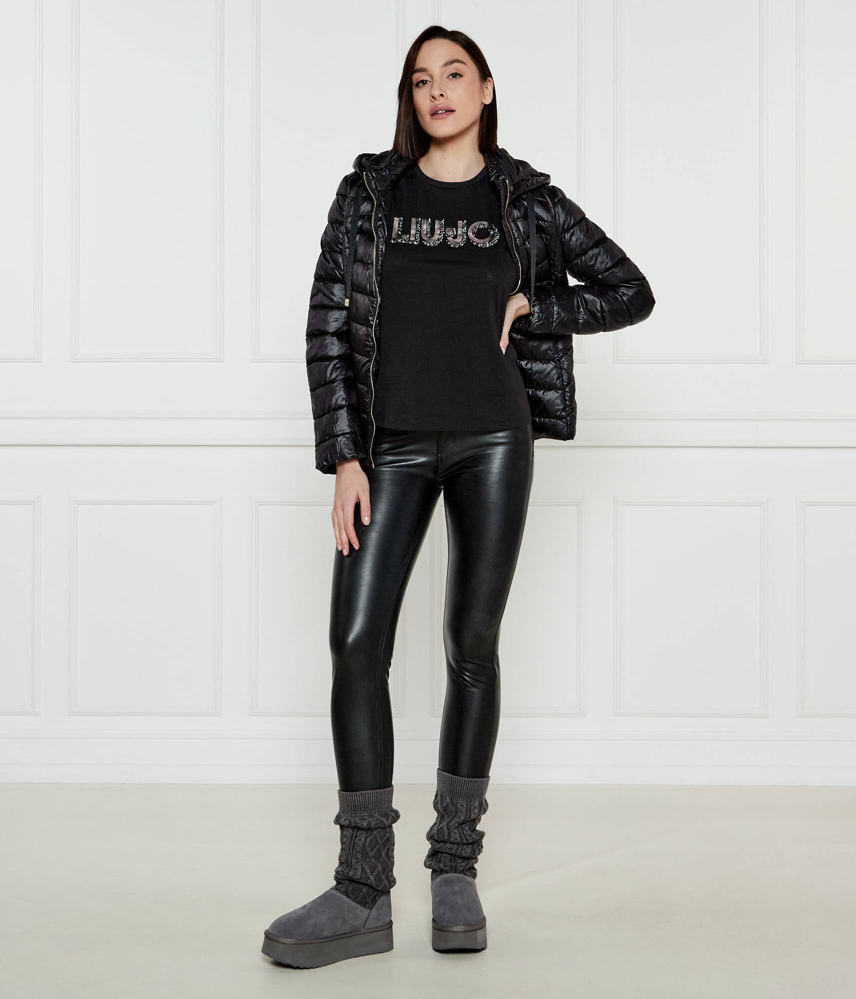 CIZME Liu Jo Jane 07 Wool Cow Suede Grey