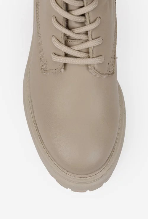 Ghete Piele Naturala Parrotto VH-473H02 Beige