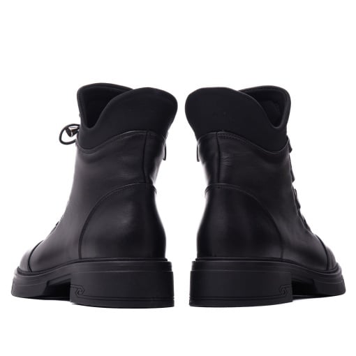 Ghete Piele Naturala 087 500 Black Dogati