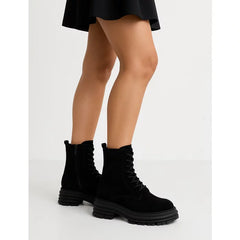 Ghete Piele Naturala Parrotto VH-473H06 Black