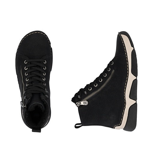 Ghete Antistress Rieker 45920-01 Black