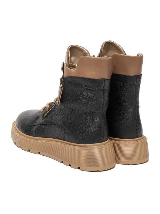 Ghete Piele Naturala Rieker 70406-00 Brown