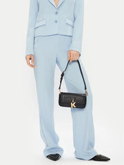 Geanta/Portofel Lock SM Shoulderbag Black Karl Lagerfeld