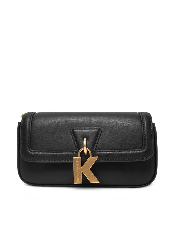 Geanta/Portofel Lock SM Shoulderbag Black Karl Lagerfeld