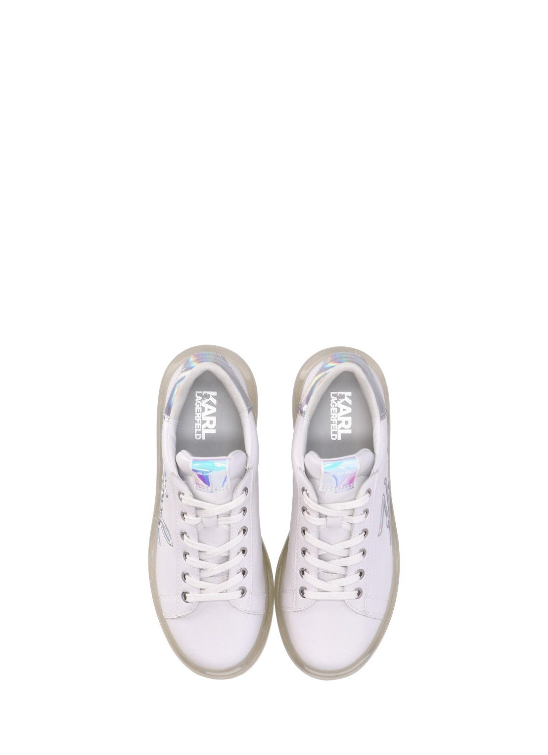 Sneakers Piele KAPRI KUSHION Signia Lace White  Karl Lagerfeld