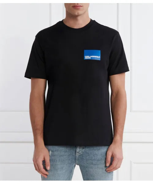 Tricou Regular SSLV LOGO TEE  Black - Karl Lagerfeld