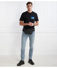 Tricou Regular SSLV LOGO TEE  Black - Karl Lagerfeld