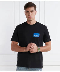 Tricou Regular SSLV LOGO TEE  Black - Karl Lagerfeld