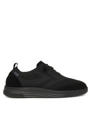 LIU JO Men Riva 09 Sneaker Knit Cow Suede Black