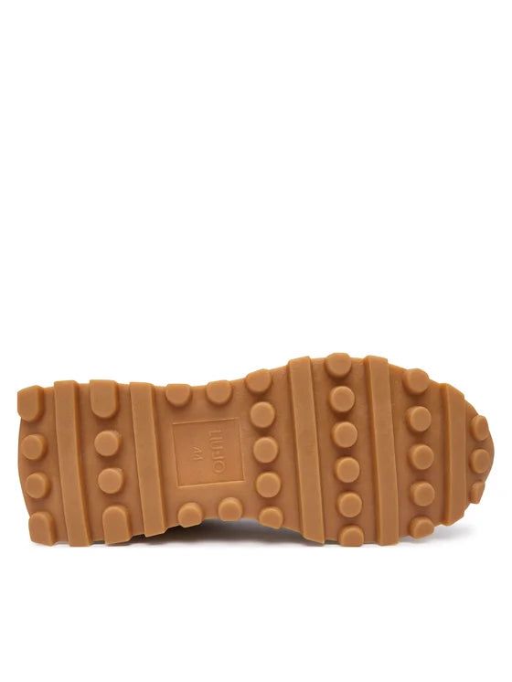 LIU JO Running 02 Sneaker Cow Suede Mesh Brown