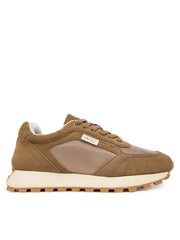 LIU JO Running 02 Sneaker Cow Suede Mesh Brown