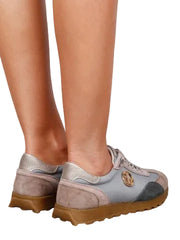 Pantofi Sport Piele Naturala Abra F002-600A Grey