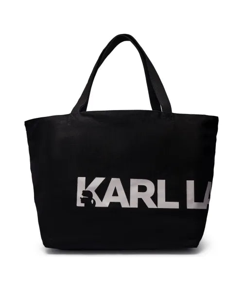 Geanta Essential Big Logo Shopper Black - Karl Lagerfeld