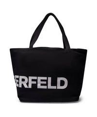 Geanta Essential Big Logo Shopper Black - Karl Lagerfeld