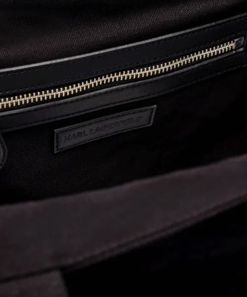 Geanta Essential Big Logo Shopper Black - Karl Lagerfeld