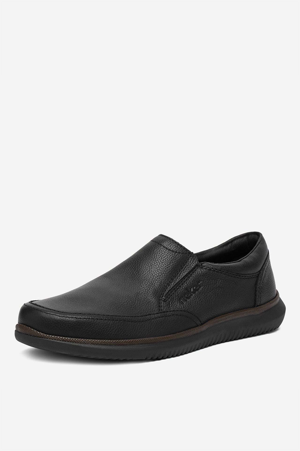 Pantofi Piele Naturala 10454-00 Black Rieker
