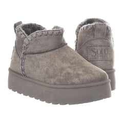 Ghete Tip UGG Solo Soprani Couture Grey