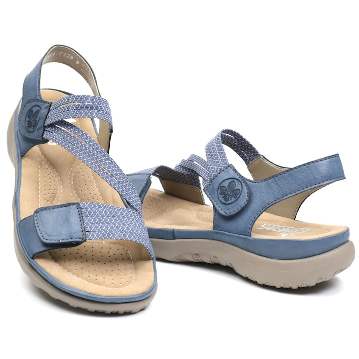 Sandale Rieker Antistress 64870-14 Blu