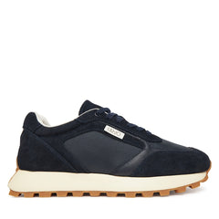 LIU JO Running 02 Sneaker Cow Suede Mesh Blu