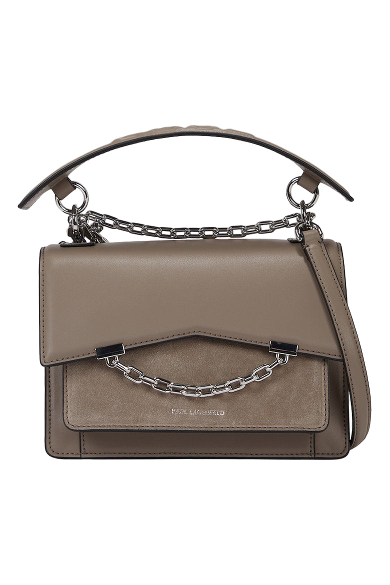 Geanta Piele Naturala Seven Grainy Karl Lagerfeld