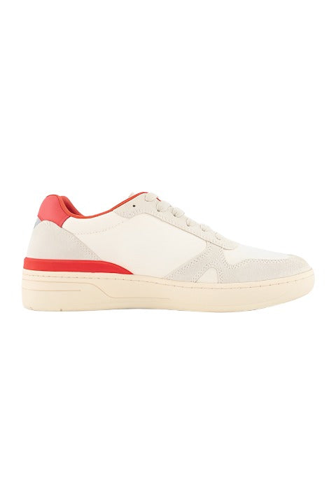 LIU JO WALKER 01 Sneaker Leather White Red