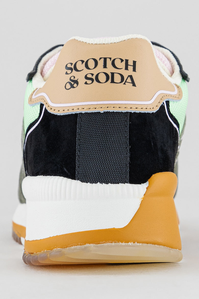 Sneakers Piele Naturala Scotch & Soda Dark Green