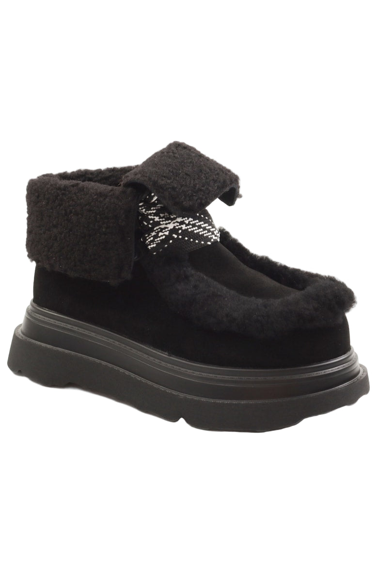 Ghete Piele Naturala Feeling M821 Black