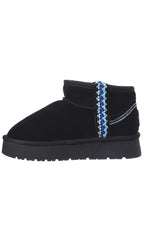 Ghete Tip UGG Solo Soprani Couture Black Trimming