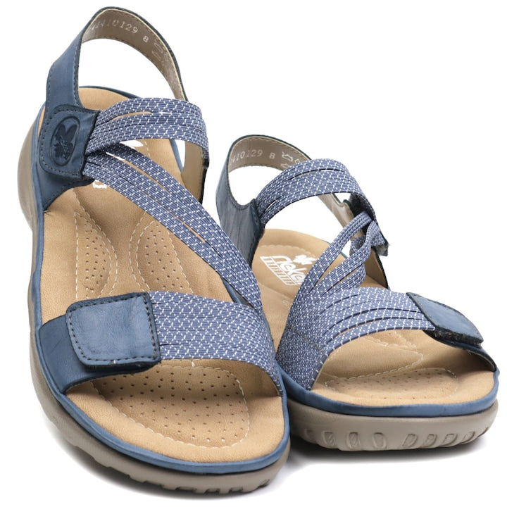 Sandale Rieker Antistress 64870-14 Blu