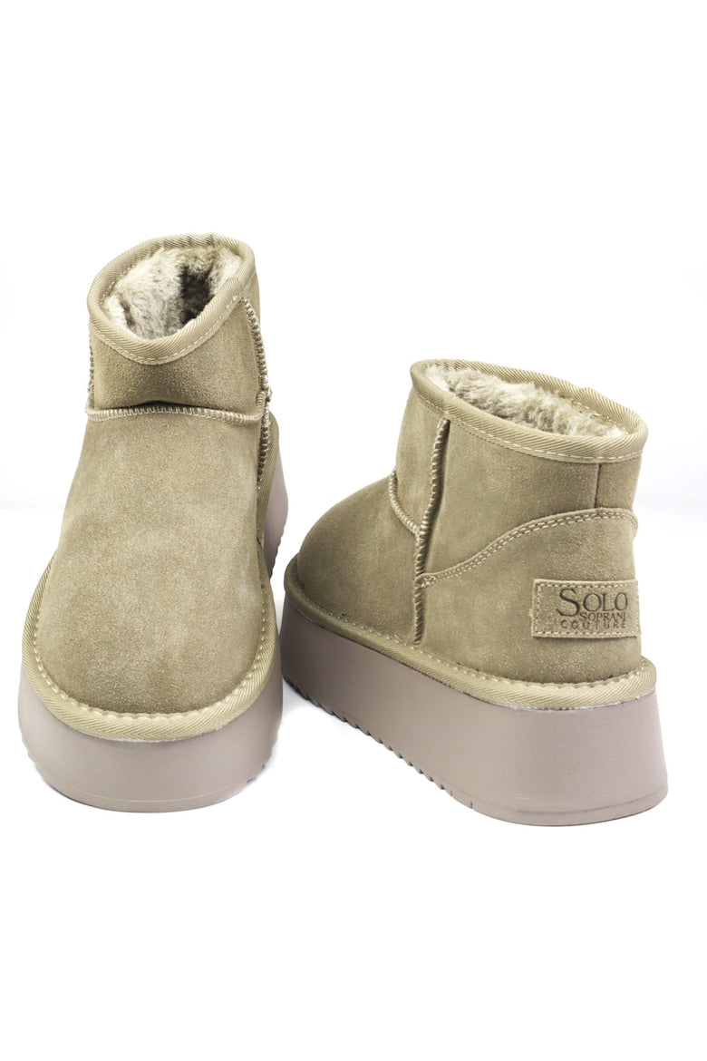 Ghete Tip UGG Solo Soprani Couture 06 Green