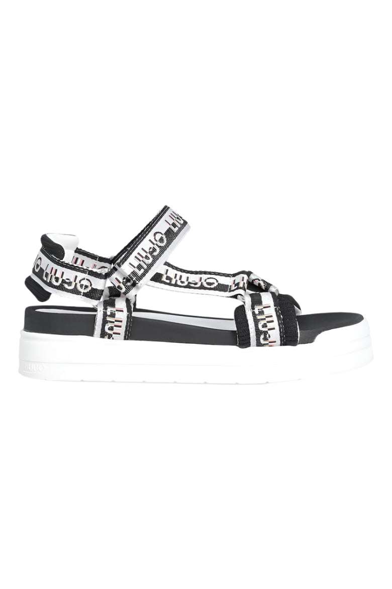 LIU JO Sandale Chantal 713 Grosgrain Black