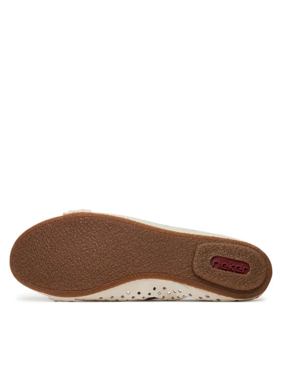 Balerini Piele Naturala Rieker Antistress 41430-81 Bej